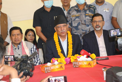 चितवन–३ बाटै चुनाव लड्छु, एमालेसँग तालमेलको कुनै सम्भावना छैनः प्रचण्ड